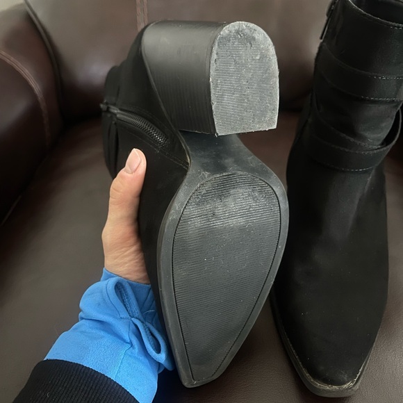 Western 3in pointed toe booties - Picture 4 of 6